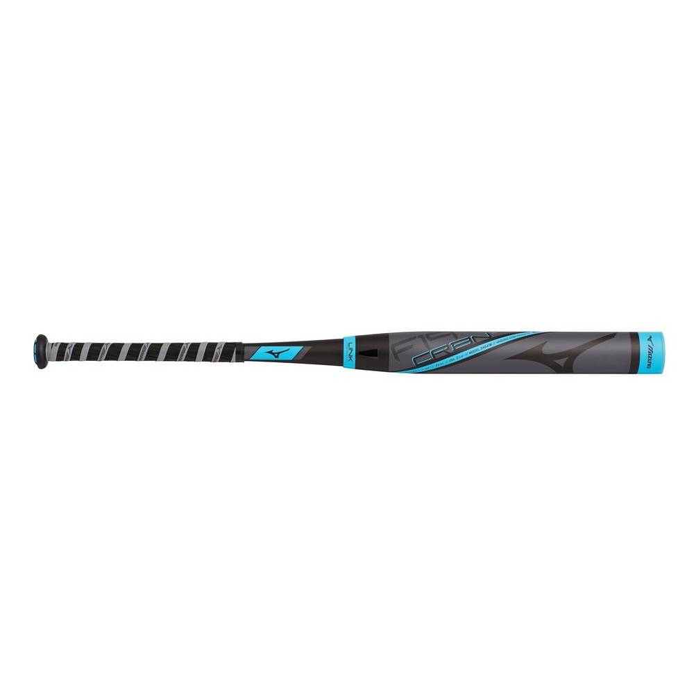 Bate De Softball Mizuno F19-CRBN2 - Fastpitch (-8) Mujer Negras/Azules Outlet JHVI-19807